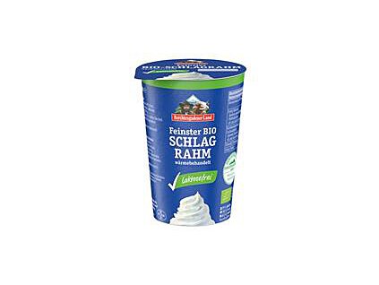 Smotana sladká na šľahanie bez laktózy 200ml BIO BERCHTESGADENER LAND