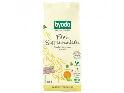 Cestoviny rezance semolinové 250g BIO BYODO