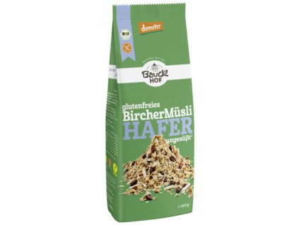 Muesli bezlepkové s orechmi  425g BIO BAU