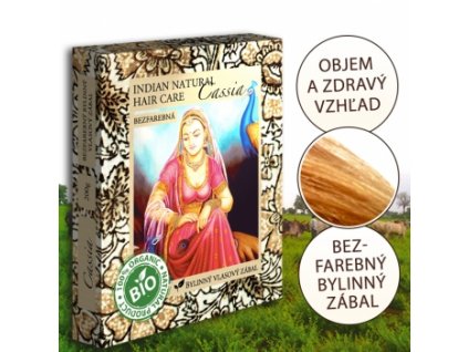 Henna zábal na vlasy prírodný - bezfarebný 200g BIO