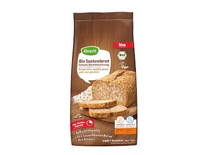 Zmes na chlieb zo semienkami bez lepku 500g BIO BAU