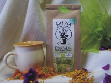 Čaj šalvia lekárska syp. 50g BIO Ekofarm