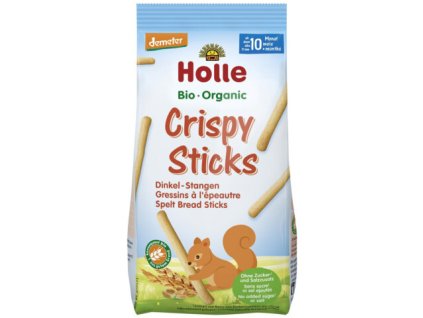 Chrumkavé špaldové tyčinky 80 g Demeter BIO Holle