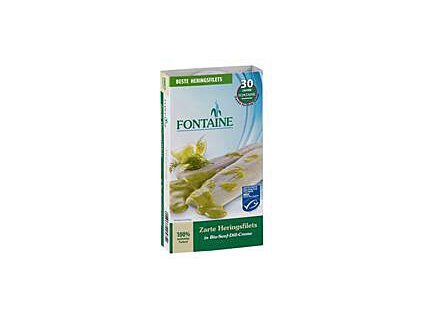 Sleď filety v horčicovo-kôprovej omáčke 200g FONTAINE