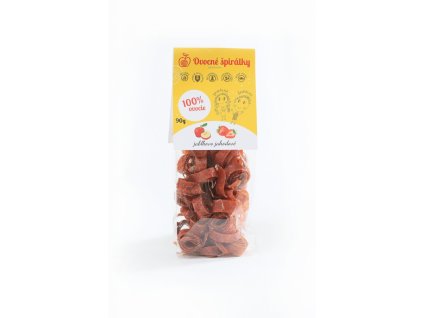 Špirálky jablkovo jahodové 90g