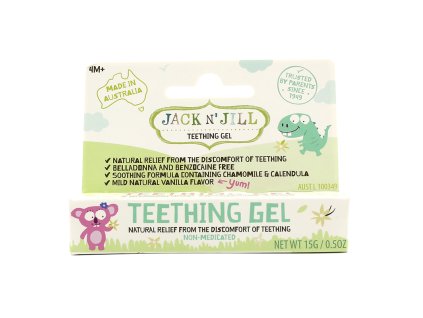 Gél na prerezávajúce sa zúbky Jack n´Jill 15g