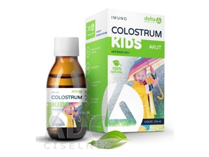 Delta Colostrum detský sirup natural 125ml