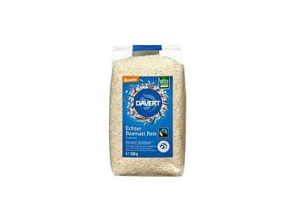 Ryža Basmati Himalájska biela pravá 500g Demeter BIO DAV