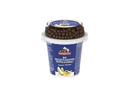 Jogurt muesli-banán s čokoládovými guličkami 150g BIO BERCHTESGADENER LAND