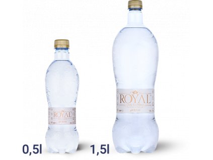 Voda ionizovaná 1,5l ph 8,5 mikro-klastrovaná denná Royal