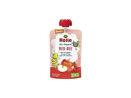 Kapsička Red Bee - jablko, jahoda 100 g BIO HOLLE
