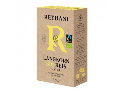 Ryža celozrnná hnedá 750g Bio REYHANI