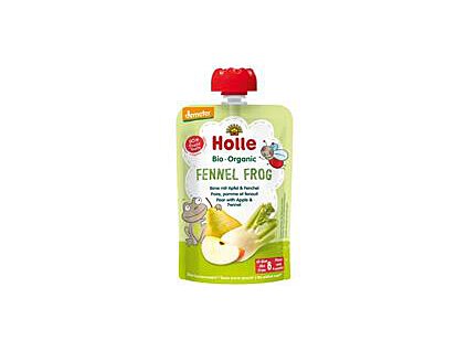 Kapsička FENNEL FROG hruška, jablko, fenikel  100g BIO HOLLE