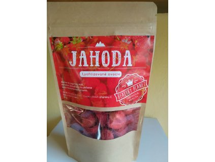 Jahody lyofilizované 15g