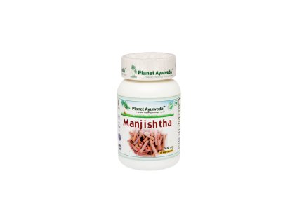 Manjishtha 60 veg kapslí 500mg Planet Ayurveda