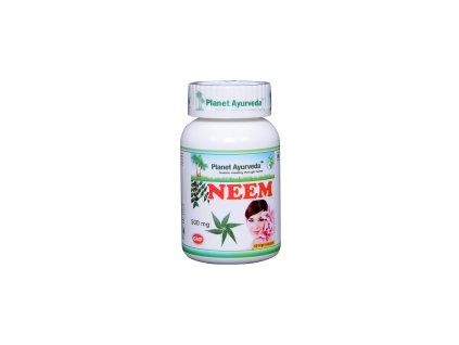 Neem 60 veg kapslí 500mg Planet Ayurveda