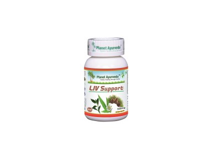 LIV Support 60 veg kapslí 500mg Planet Ayurveda