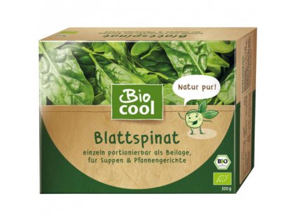 Špenát mrazený 300g BIO Cool