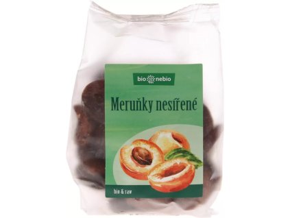 Marhule sušené nesírené 300g BIO NEBIO