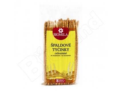 Tyčinky špaldové celozrnné so sézamom 150g BIO