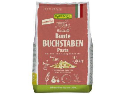 Cestoviny písmenká semolinové 500 g BIO RAPUNZEL