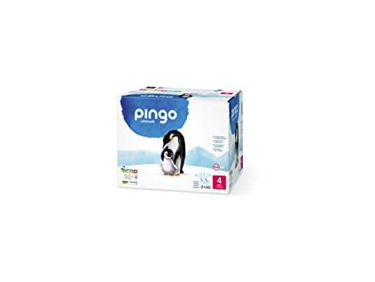 Plienky MAXI 7-18kg 40 ks BIO PINGO SWISS