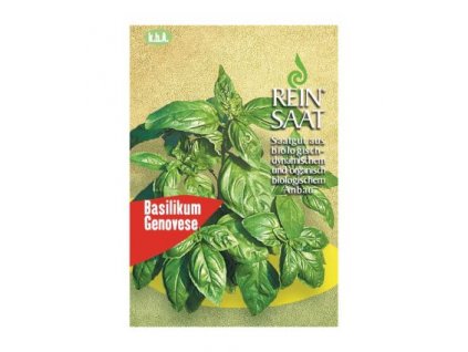 Semienka Bazalka Genovese demeter REINSAAT