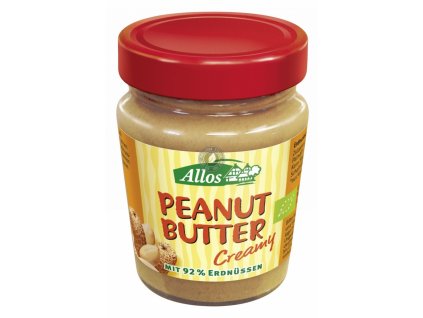 Maslo arašidové creamy 340g BIO ALLOS