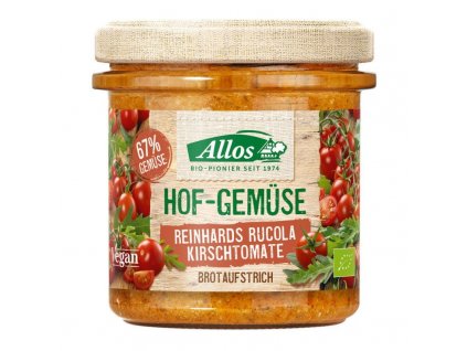 Nátierka rukola - paradajka 135g BIO Allos