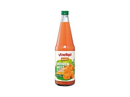 Šťava mrkvová fermentovaná demeter 0,7l BIO VOELKE