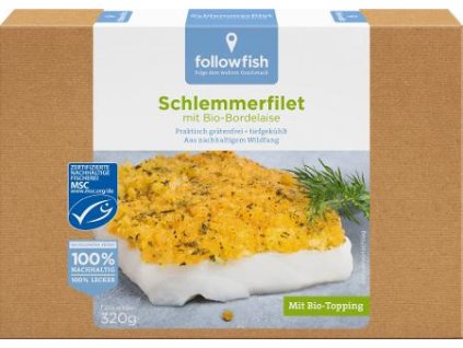 Treska aljašská filety mrazené obaľované 320g followfisch