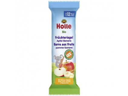 Ovocná tyčinka jablko-banán 25g BIO HOLLE