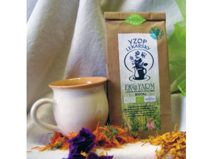 Čaj Yzop lekársky syp. 50g BIO Ekofarm