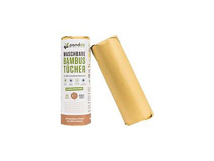 Kuchynské rolky bambusové 3-vrstvové, pratelné 1ks pandoo