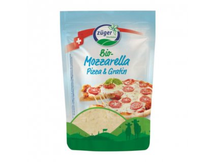 Mozzarella strúhaná 150g BIO ZUG