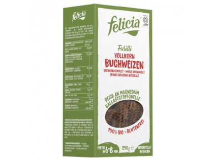 Cestoviny penne pohánkové 250g BIO FELICIA