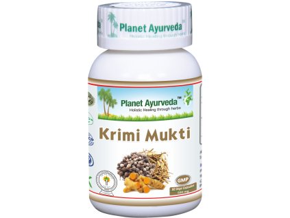 Krimi Mukti 60 veg kapslí 500mg Planet Ayurveda