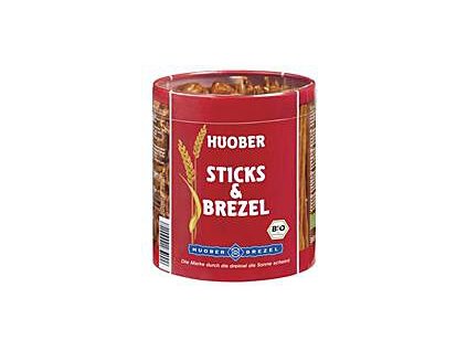 Slané tyčinky a praclíky 300g BIO Huober