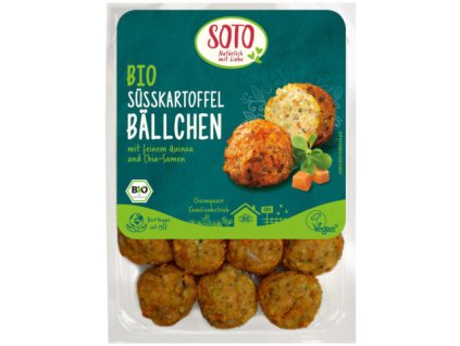 Fašírky konopné so sladkým zemiakom 180g BIO SOTO