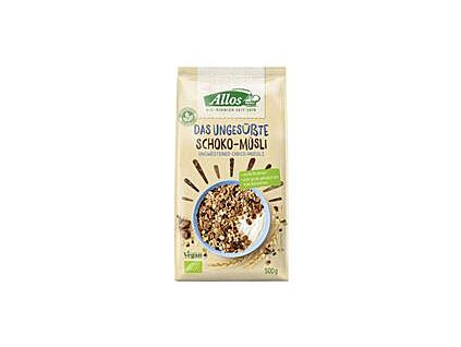 Muesli čokoládové nesladené 500g BIO ALLOS