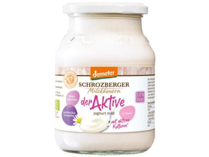 Jogurt biely jemný Aktiv 500g DEMETER SCHROZBERGER
