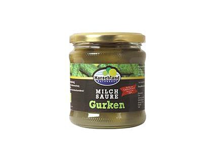 Uhorky kvasené 330g BIO Marschland