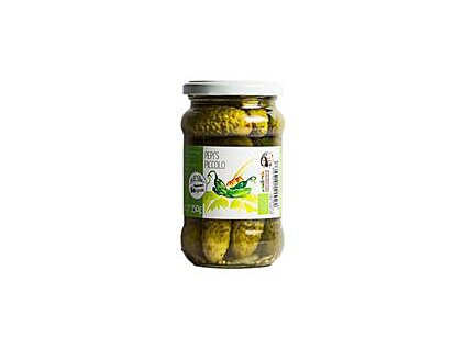 Uhorky nakladané piccolo 350g/180g BIO PEPI´S