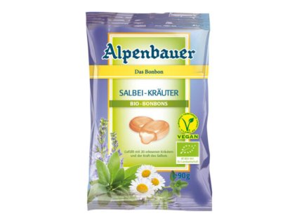 Cukríky šalvia - bylinky  90g Alpenbauer