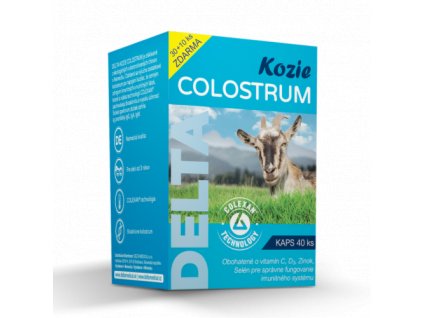 Delta Colostrum BIO 40 kapslí