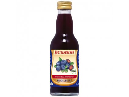 Šťava z lesných čučoriedok 100% 200ml BIO BEUTELSBACHER