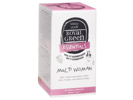 royal green bio multivitamin a komplex mineralov pre zeny 60 tabliet