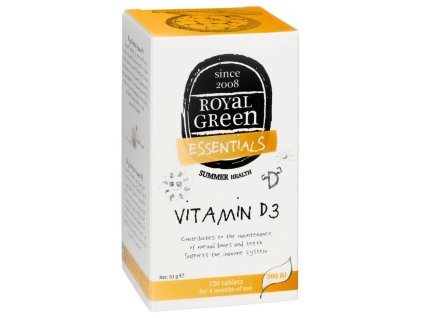 royal green bio fermentovany vitamin d3 120 tabliet
