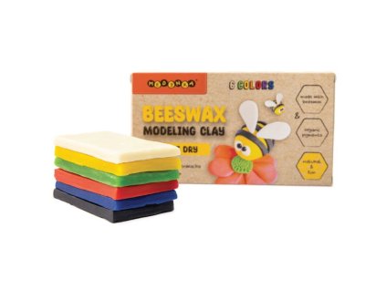 medenka prirodna plastelina zo vcelieho vosku a s organickymi pigmentami 6 farie 01