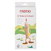 Farbičky prírodné 12 farieb MEMO